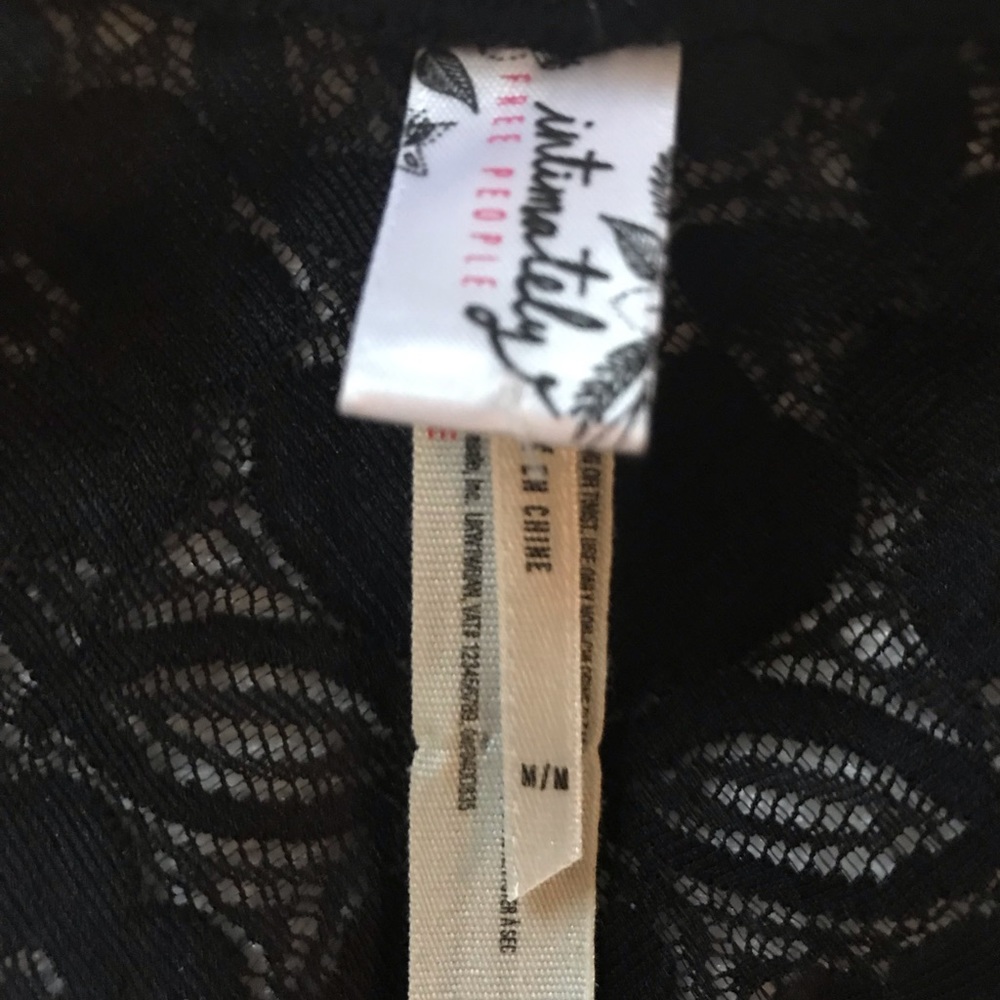 Free People Black lace bra - Picture 4 of 5